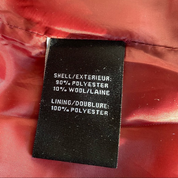 NWT 7 For All Mankind Plaid Oversized Boyfriend Wool Blazer Jacket Pea Coat - Picture 8 of 10